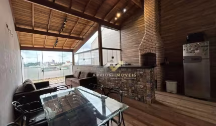 Cobertura com 2 dormitórios à venda, 112 m² por R$ 615.000,00 - Vila Scarpelli - Santo André/SP