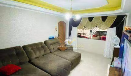 Sobrado com 4 dormitórios, 266 m² - venda por R$ 850.000,00 ou aluguel por R$ 5.209,00/mês - Jardim Itrapoan - Santo André/SP