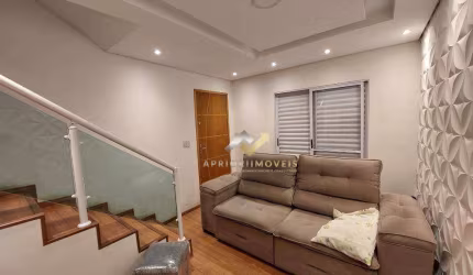 Sobrado com 2 dormitórios à venda, 116 m² por R$ 405.000,00 - Jardim Santo André - Santo André/SP