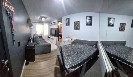 Apartamento com 1 dormitório à venda, 38 m² por R$ 216.000,00 - Parque São Vicente - Mauá/SP