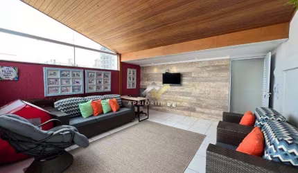 Cobertura com 2 dormitórios à venda, 134 m² por R$ 595.000,00 - Vila Valparaíso - Santo André/SP