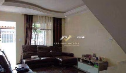 Sobrado com 3 dormitórios para alugar por R$ 3.535,00/mês - Jardim Monte Líbano - Santo André/SP