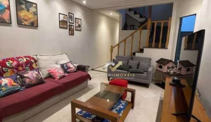 Sobrado com 4 dormitórios à venda, 192 m² por R$ 999.000,00 - Vila Camilópolis - Santo André/SP