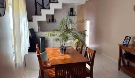 Sobrado com 3 dormitórios à venda, 340 m² por R$ 859.000,00 - Parque São Vicente - Mauá/SP