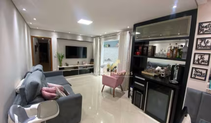 Apartamento com 3 dormitórios, 100 m² - venda por R$ 636.000,00 ou aluguel por R$ 3.500,00/mês - Parque das Nações - Santo André/SP