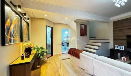Sobrado com 3 quartos à venda, 120 m² por R$ 980.000 - Vila Alzira - Santo André/SP