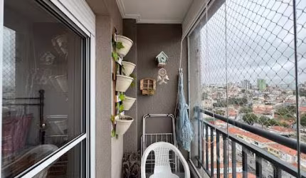 Apartamento com 3 dormitórios à venda, 96 m² por R$ 799.000,00 - Vila Scarpelli - Santo André/SP
