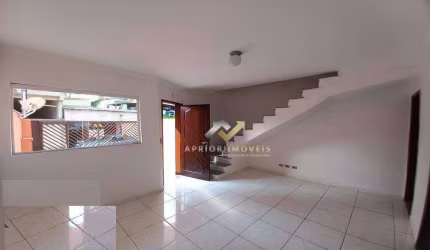Sobrado com 2 dormitórios para alugar, 75 m² por R$ 2.440,00/mês - Vila Curuçá - Santo André/SP
