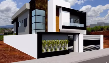 Casa com 3 dormitórios à venda, 312 m² por R$ 2.500.000,00 - Astúrias - Pouso Alegre/MG