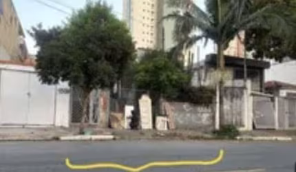 Terreno à venda, 480 m² por R$ 3.195.000,00 - Tatuapé - São Paulo/SP