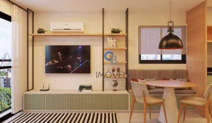 Apartamento com 2 dormitórios à venda, 42 m² por R$ 377.000,00 - Tatuapé - São Paulo/SP