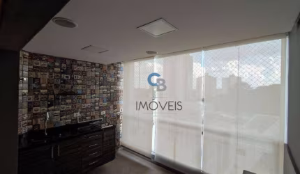 Apartamento com 2 dormitórios , 84m2, suíte, varanda gourmet e lavabo à venda no Anália Franco.