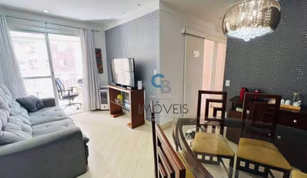 Apartamento com 3 dormitórios à venda, 72 m² por R$ 720.000,00 - Tatuapé - São Paulo/SP