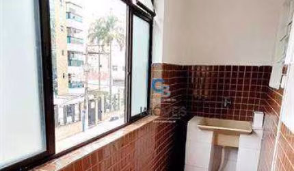 Apartamento com 1 dormitório para alugar, 46 m² por R$ 1.827,00/mês - Anália Franco - São Paulo/SP