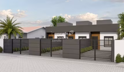 Geminado Térreo no Vila Nova Joinville/SC 60,21m²