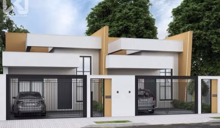 Casa para Venda em Cascavel, Piovesan, 3 dormitórios, 1 suíte, 2 banheiros, 2 vagas