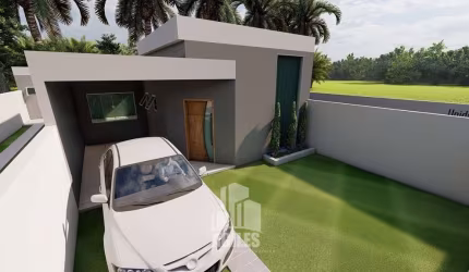 Casas novas no balneário Praia Grande
