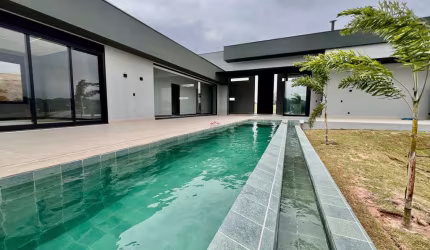 Casa nova no Condomínio Terras Caxambu em Jundiaí