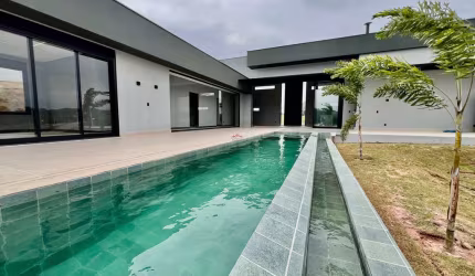 Casa nova no Condomínio Terras Caxambu em Jundiaí