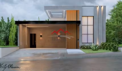 Casa térrea em construção à venda no Condomínio Terras de Gênova, em Jundiaí/SP