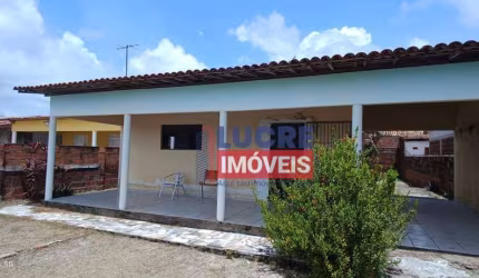 Casa com 3 dormitórios para alugar, 125 m² por R$ 900,00/mês - Praia de Fagundes - Lucena/PB