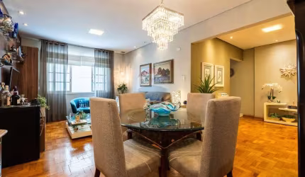 Apartamento reformado em Higienópolis/Santa Cecília com 96m2, 2 quartos, varanda, lavabo, ar condicionado