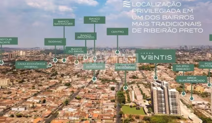 Apartamento com 3 dormitórios à venda, 65 m² por R$ 430.000 - Sumarezinho - Ribeirão Preto/SP