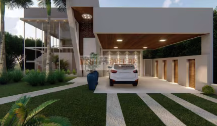 Casa com 3 dormitórios à venda, 397 m² por R$ 2.500.000,00 - Bonfim Paulista - Ribeirão Preto/SP