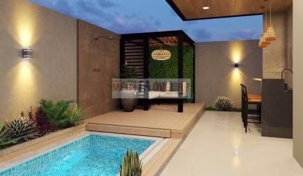 Casa com 3 dormitórios à venda, 164 m² por R$ 1.200.000,00 - Condomínio Buona Vita - Ribeirão Preto/SP