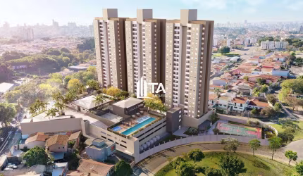 Apartamento Lançamento - 69m² com 3 quartos 1 suíte 2 vagas - Terrace Resort Residence na região do Jardim Aurélia em Campinas