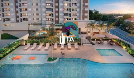 Lançamento no Parque Rural Fazenda Santa Cândida de Apartamentos 70m² em Campinas.