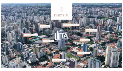 Apartamento 170m² com 3 suítes 3 vagas no Cambuí em Campinas - Em Obras