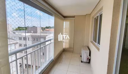 Apartamento Super Clean para locação com 78m² - 2 quartos 1 suite 2 vagas, por 3.100 no Jardim Aurélia