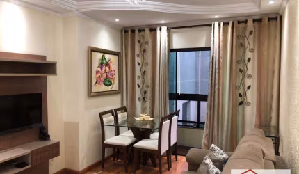 Apartamento com 3 dormitórios à venda, 66 m² - Bairro Vila Homero Thon - Santo André/SP