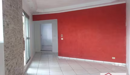 Apartamento com 3 dormitórios para alugar, 80 m² - Parque João Ramalho - Santo André/SP