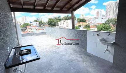 Cobertura com 2 dormitórios à venda, 90 m² - Vila São Pedro - Santo André/SP