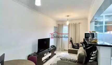 Apartamento com 1 dormitório para alugar, 48 m² - Centro - São Bernardo do Campo/SP