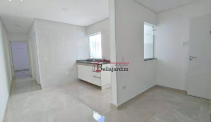 Apartamento com 2 dormitórios à venda, 47 m² - Vila Palmares - Santo André/SP
