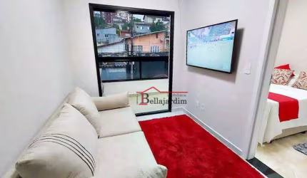 Apartamento com 2 dormitórios para alugar, 45 m² - Vila Floresta - Santo André/SP