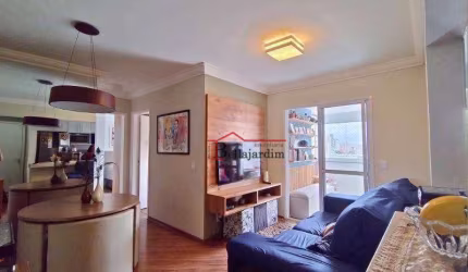 Apartamento com 2 dormitórios à venda, 60 m² - Bairro Vila Valparaíso - Santo André/SP
