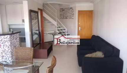 Cobertura com 1 dormitório para alugar, 130 m² - Bairro Jardim - Santo André/SP