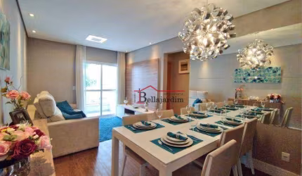 Apartamento com 2 dormitórios à venda, 64 m² - Bairro Campestre - Santo André/SP