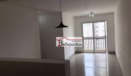 Apartamento com 2 dormitórios para alugar, 70 m² - Vila Valparaíso - Santo André/SP