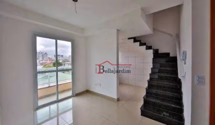 Cobertura com 2 dormitórios à venda, 88m² - Bairro Jardim Ocara - Santo André/SP