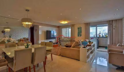 Apartamento com 3 dormitórios à venda, 115m² - Bairro Vila Valparaíso - Santo André/SP