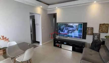 Apartamento com 2 dormitórios à venda, 68 m² - Vila Valparaíso - Santo André/SP