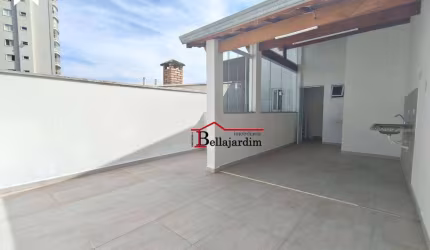 Cobertura com 2 dormitórios para alugar, 45 m² - Vila Valparaíso - Santo André/SP