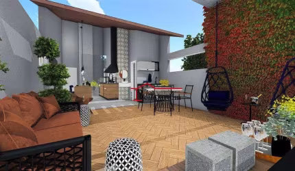 Cobertura com 2 dormitórios à venda, 83 m² - Vila Eldízia - Santo André/SP