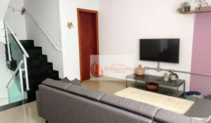 Sobrado com 3 dormitórios à venda, 128 m² - Vila Valparaíso - Santo André/SP