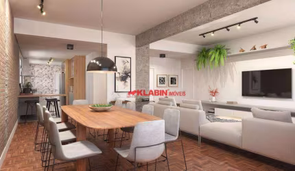 Apartamento com 3 dormitórios e 1 banheiro à venda, 212 m² por R$ 2.385.000 - Consolação -